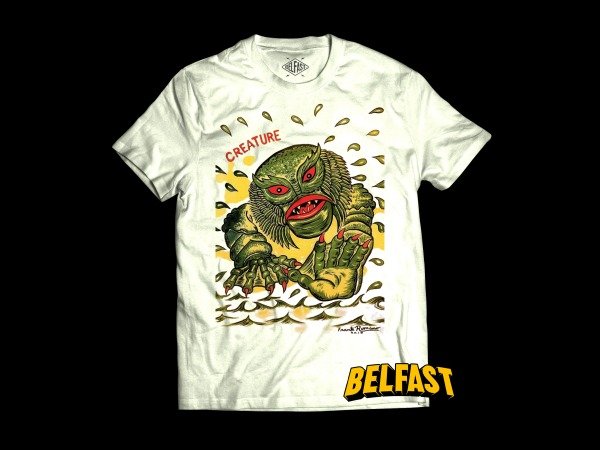 remera black laggon monster repro costume