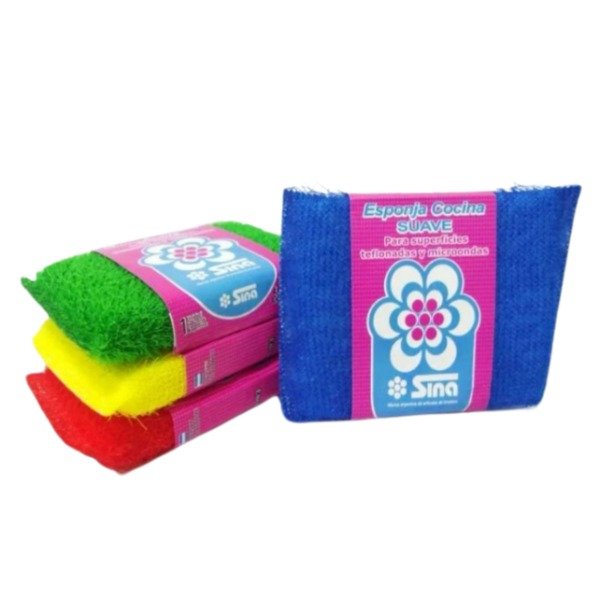 Producto - ESPONJA SUAVE TEFLON Y MICROONDAS FINITA