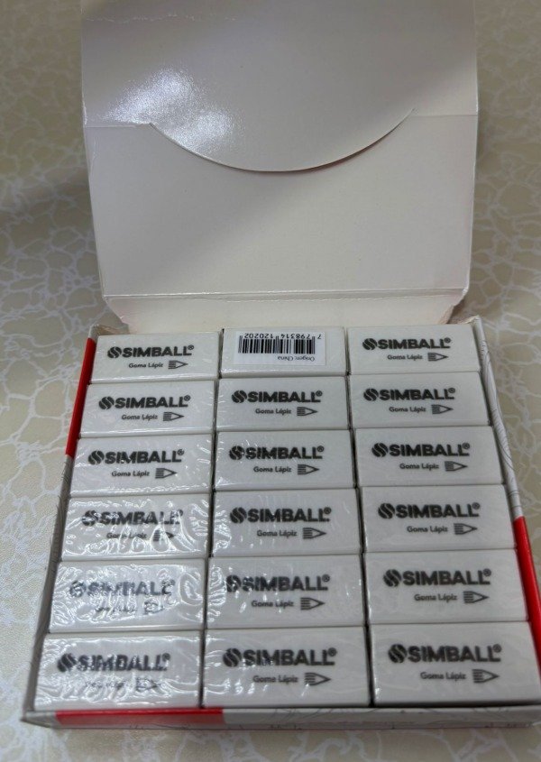 Producto - Gomas blancas x 6 unidades