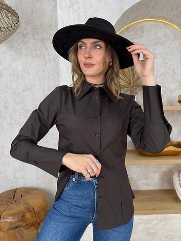 Producto - CAMISA CHANTAL CAFÉ