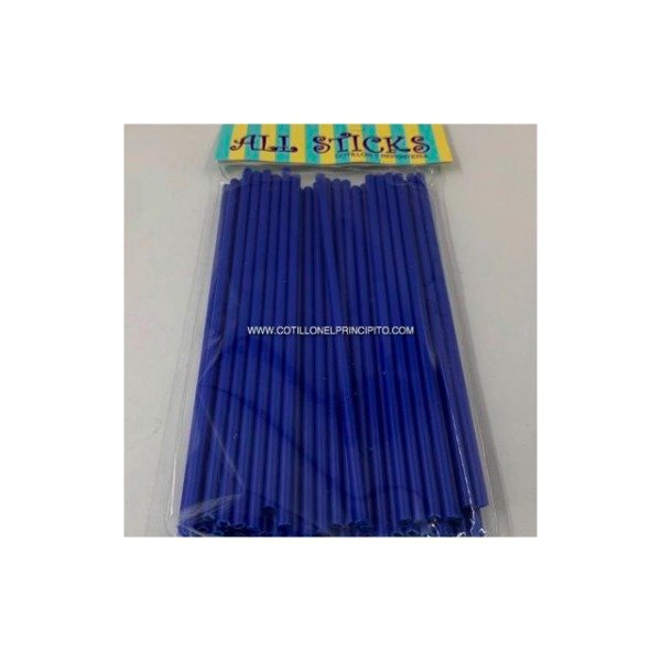 Producto - Palito Para Chupetín Azul 15cm x50 Unidades