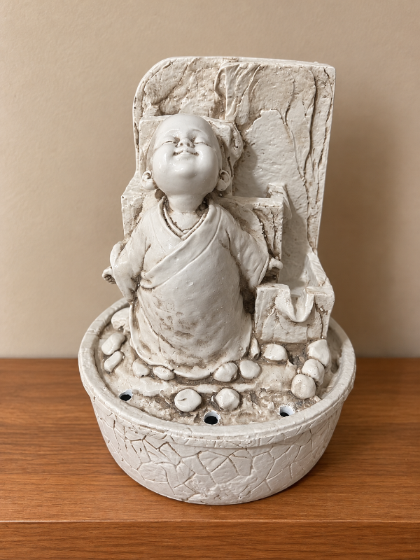 Producto - Fuente de Agua Monje Abundancia - 30CM