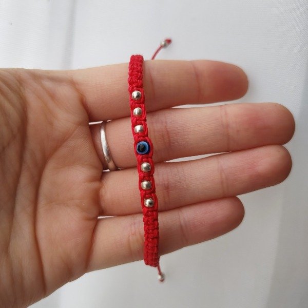 Producto - Pulsera de Hilo encerado ojito turco