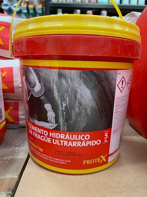 Producto - Cemento hidraulico - Protex tap