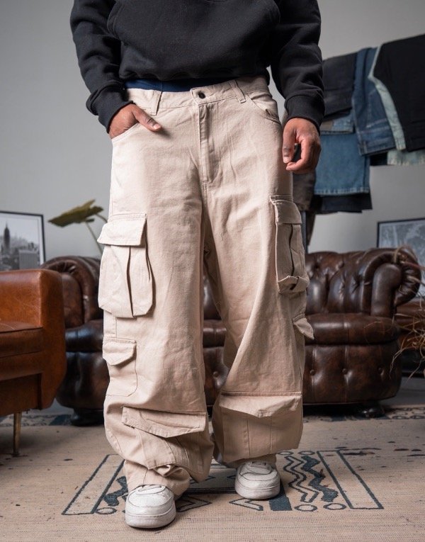 Producto - Jeans beige carg