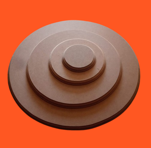 Producto - Base Redonda en MDF
