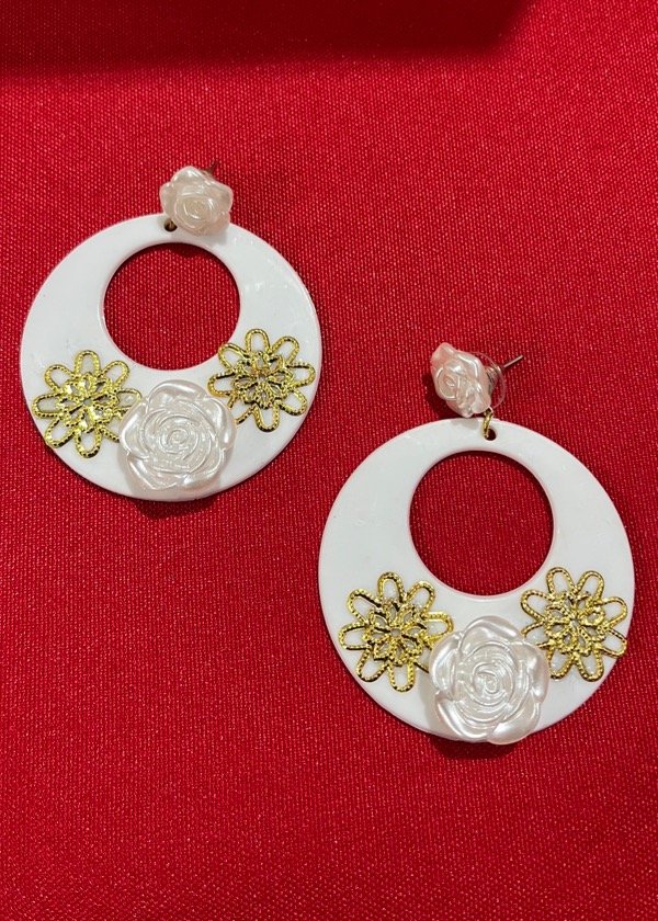 Producto - Argollas Rosita blancas