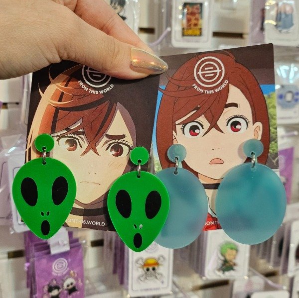 Producto - Aros Cosplay - Dandadan Momo - 0