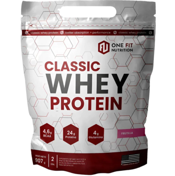 Producto - Whey Protein Classic 907grs - Sabor Frutilla