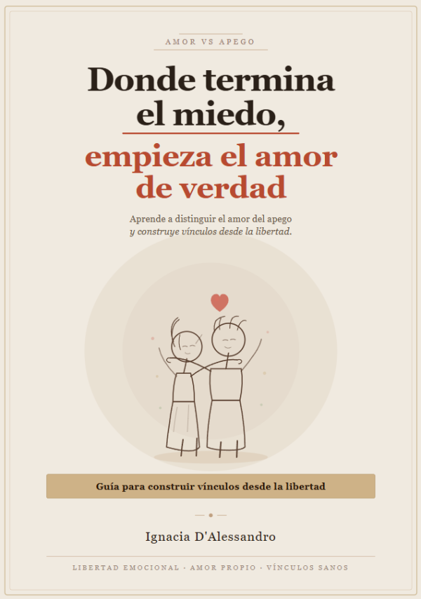 Producto - Donde termina el miedo empieza el amor de verdad (Ebook digital)