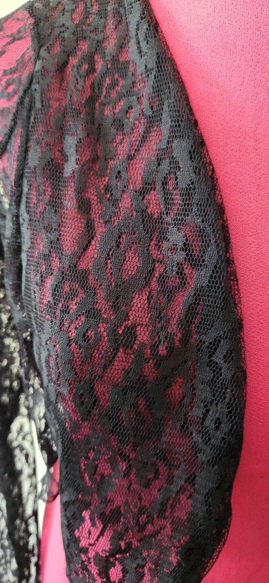 Producto - TORERA M/L DE ENCAJE ELASTIZADO NEGRO TU