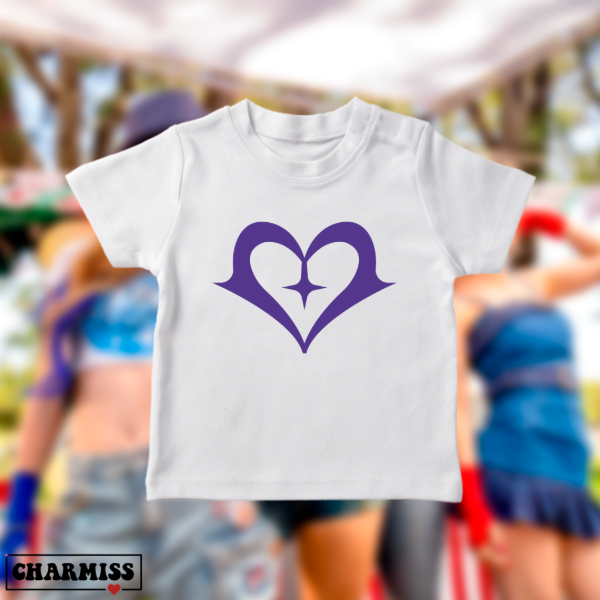 Baby tee corazón k4os