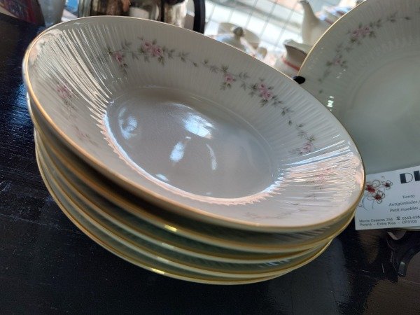 Producto - PLATO HONDO DOBLE ROSA TSUJI X6 - 2
