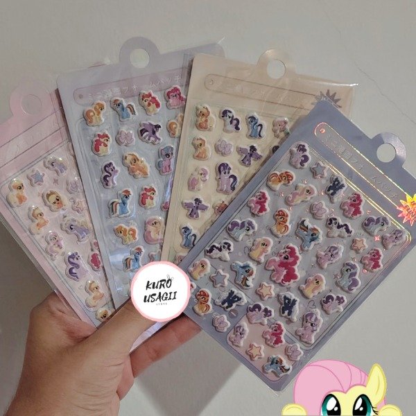 Producto - Stickers Con Relieve My Little Pony