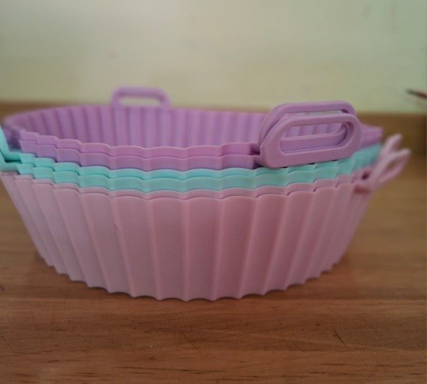 Producto - Bandeja silicona para Air Fryer 21cm