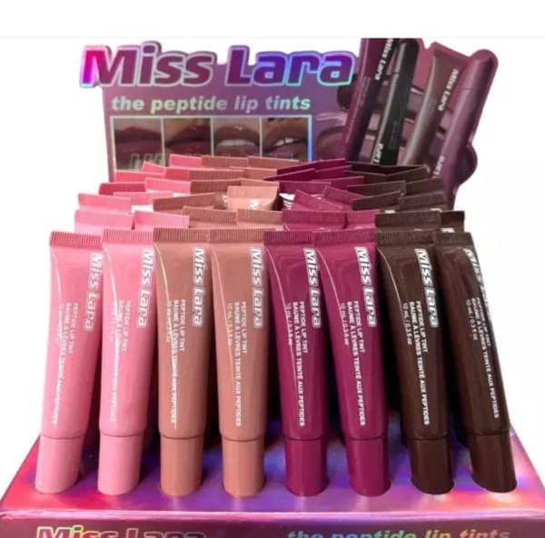 Producto - Liptint peptide MISSLARA - caja x48 unidades