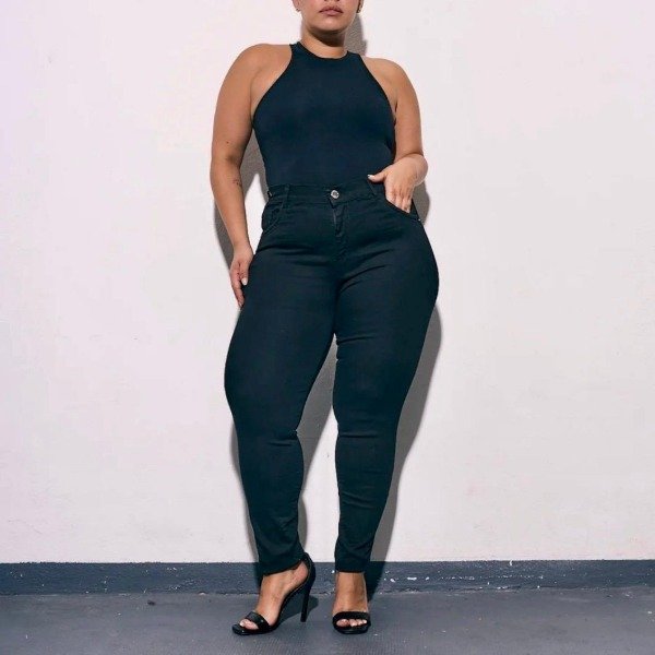 Producto - Jean chupin negro 6971 - 2