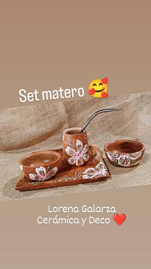 Producto - Set Matero Romántico