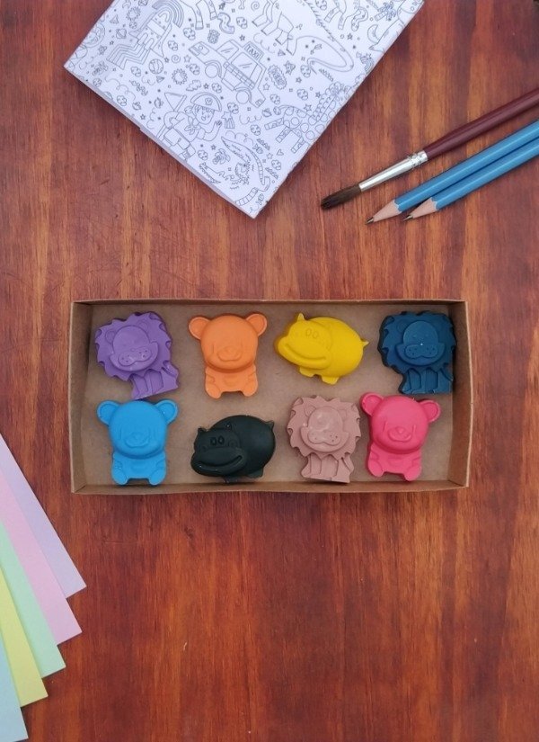 Producto - set crayones selva
