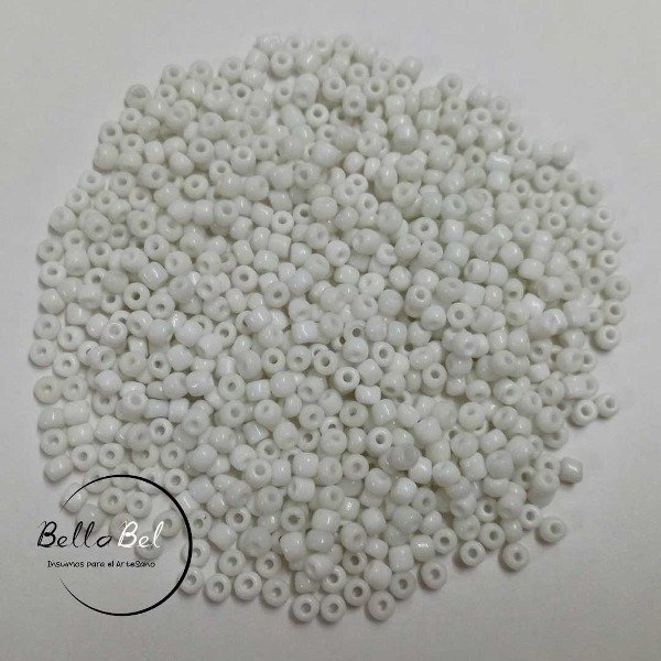 Producto - MOSTACILLONES BLANCOS x50g