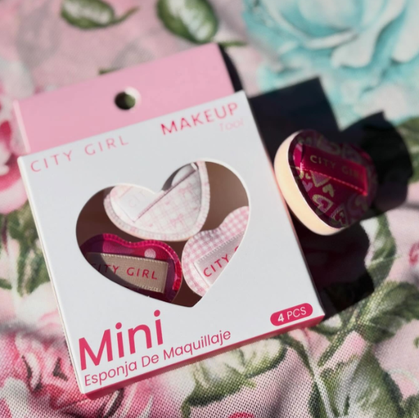 Producto - Set 4 mini esponjas city girl