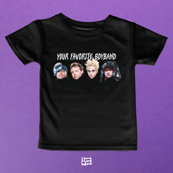 Baby tee 5sos faces
