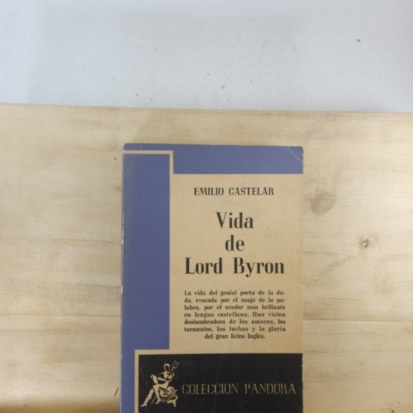 Producto - EMILIO CASTELAR - VIDA DE LORD BYRON