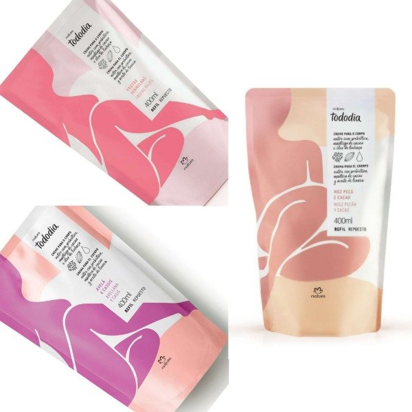 Producto - 3 repuesto de hidratante corporal 400ml