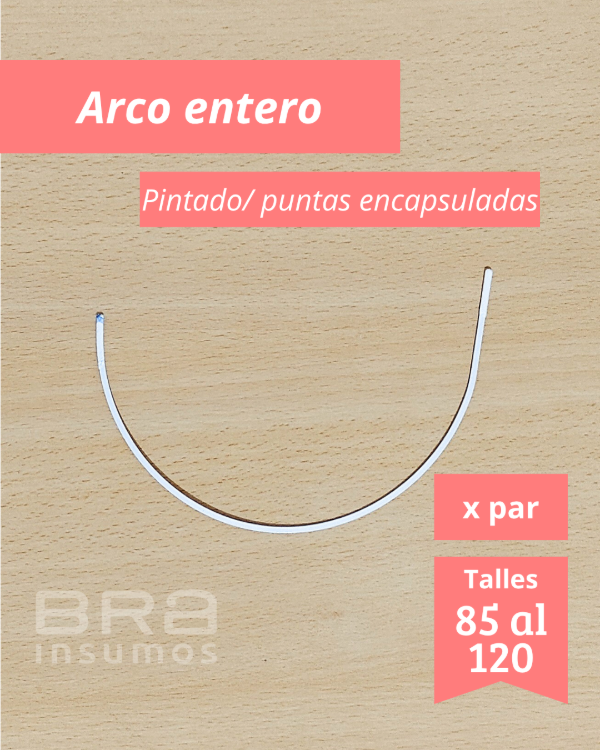 Producto - Arcos Enteros - Talles 85, 90, 95, 100, 105, 110, 115, 120 (x Par)