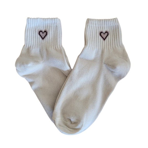 Producto - Corazon marron base cremita