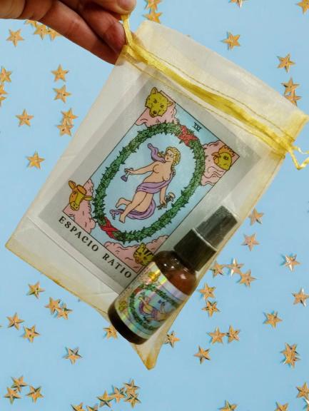 Producto - Kit rocio áurico plantas y hongos + cartas holísticas