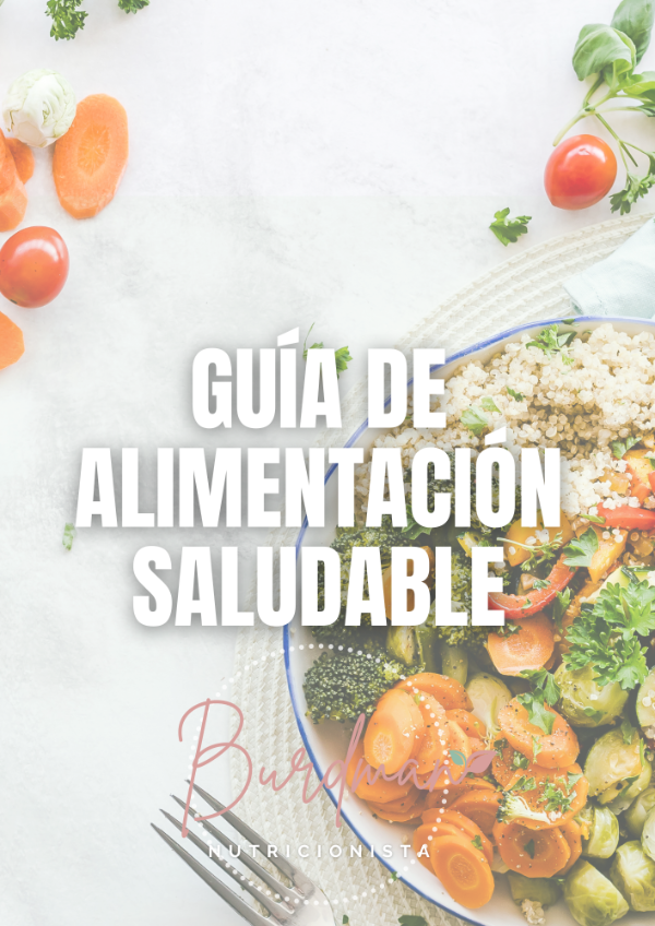 Producto - Guía de Alimentación saludable