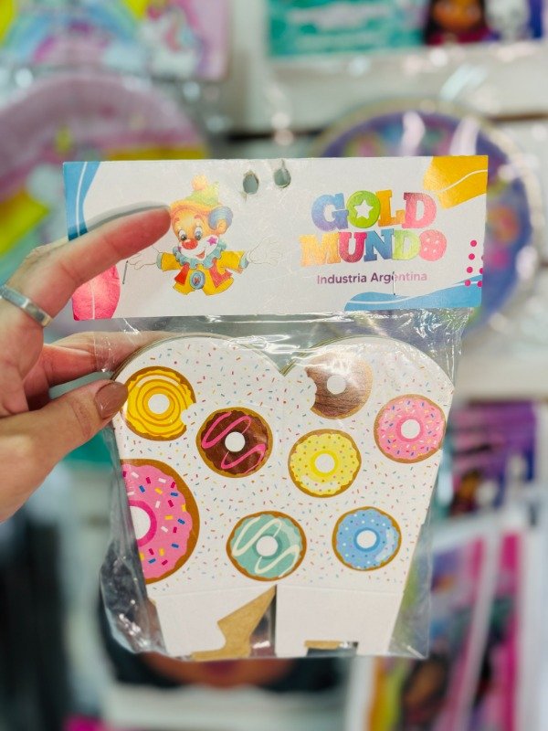 Producto - Caja pochoclera Dona x10u