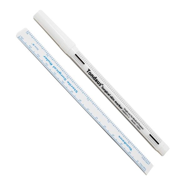 Producto - Fibra marcador de cejas + regla