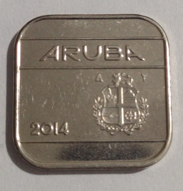 Producto - Aruba 50 centavos 2014 - 0