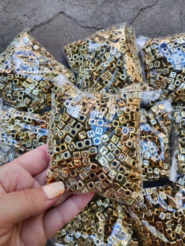 Producto - Letras doradas 100gr