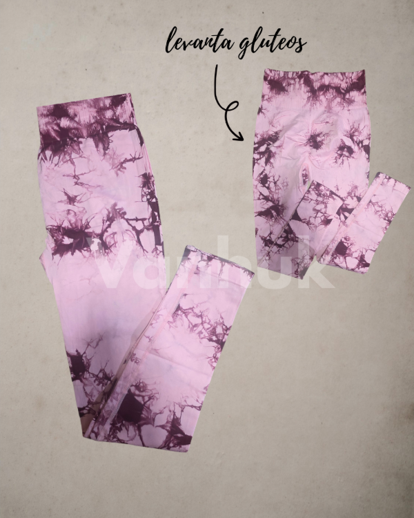 Producto - Calza seamless Batick Rosa/Bordo DP98201 - 3