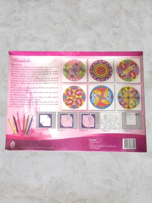 Producto - Kit Mandala Princesas de Disney - 1