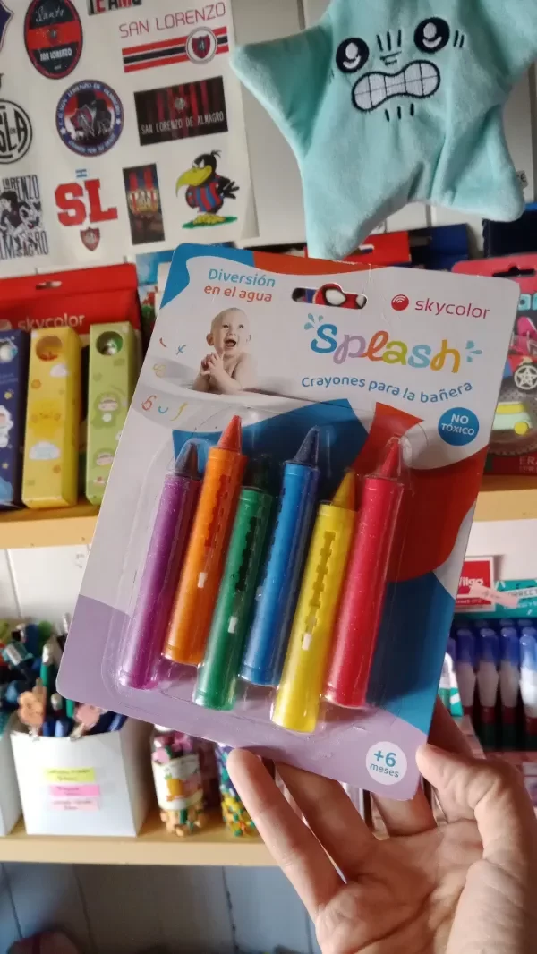 Producto - Crayones para bañera