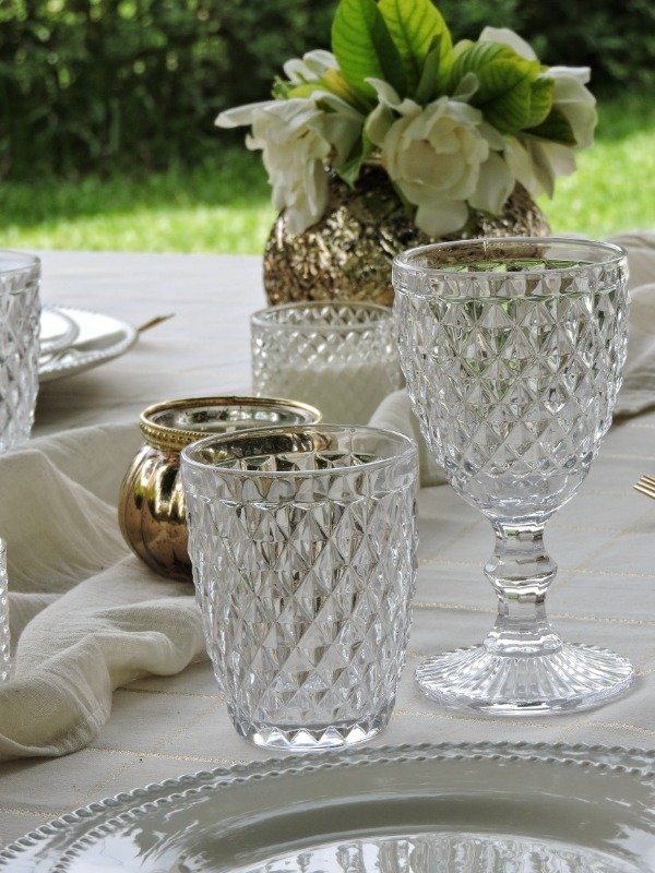 Producto - Copa de vidrio labrada STARK transparente