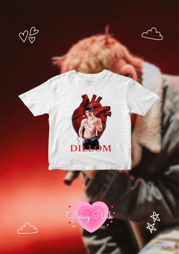 Producto - Baby Tee Dillom Heart - DTF