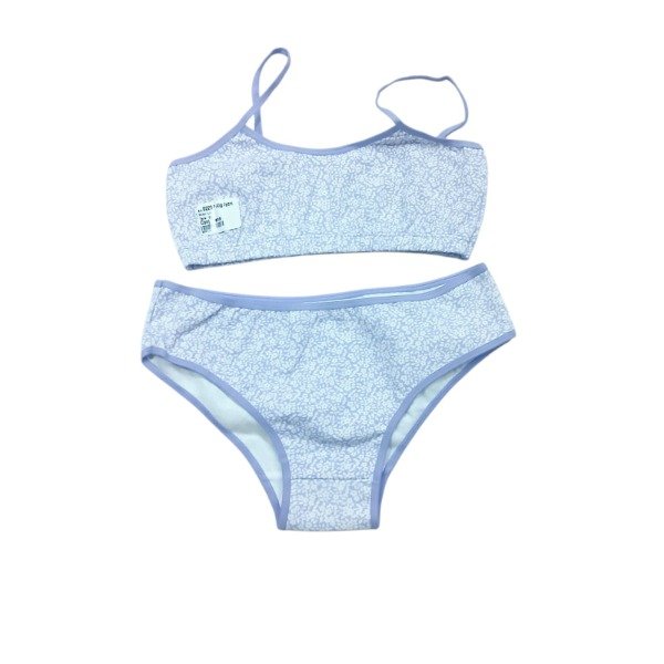 Producto - Conjunto Juvenil floreado lila