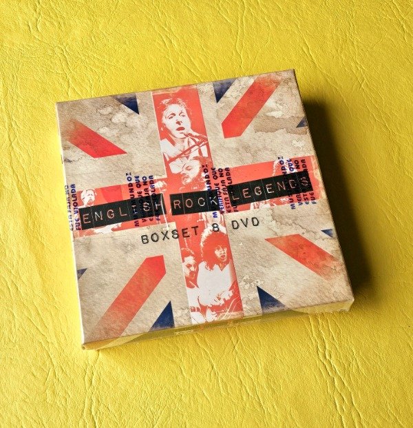 Producto - VARIOS ''English Rock Legends'' (Boxset 8 DVDs)