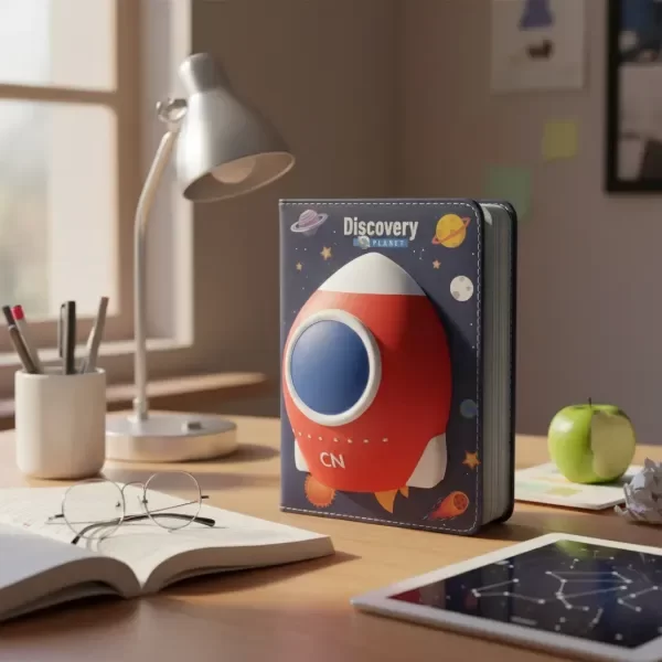Producto - Cuaderno squishy cohete!