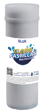 Producto - Pastillas multiaccion NATACLOR 50gr TUBO x500gr