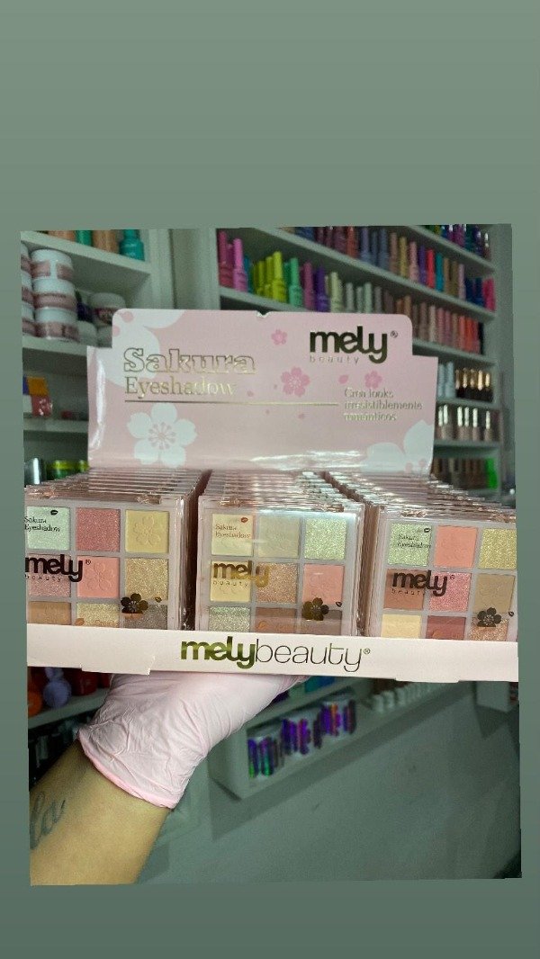 Producto - Mely sombras x 9