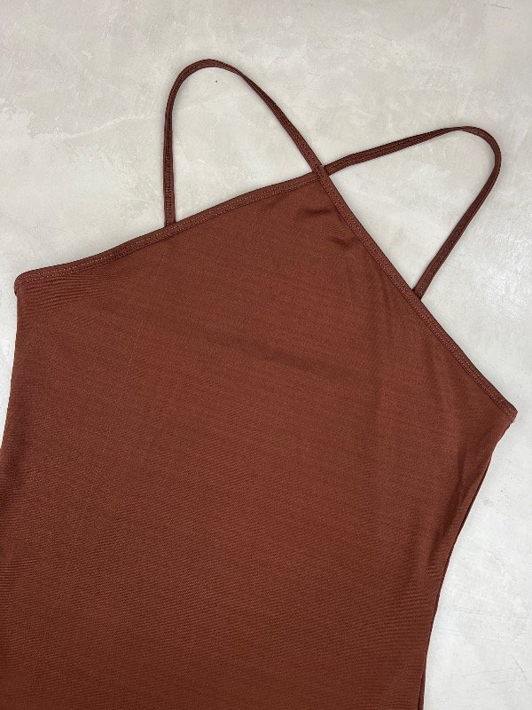 Producto - Terracotta Halter Bodysuit - 3