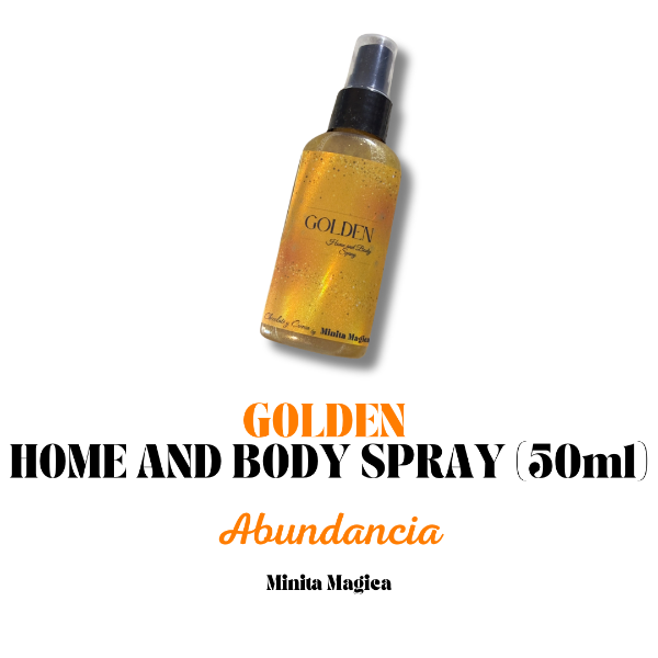 Producto - GOLDEN Home and Body Spray (Abundancia) 50ml