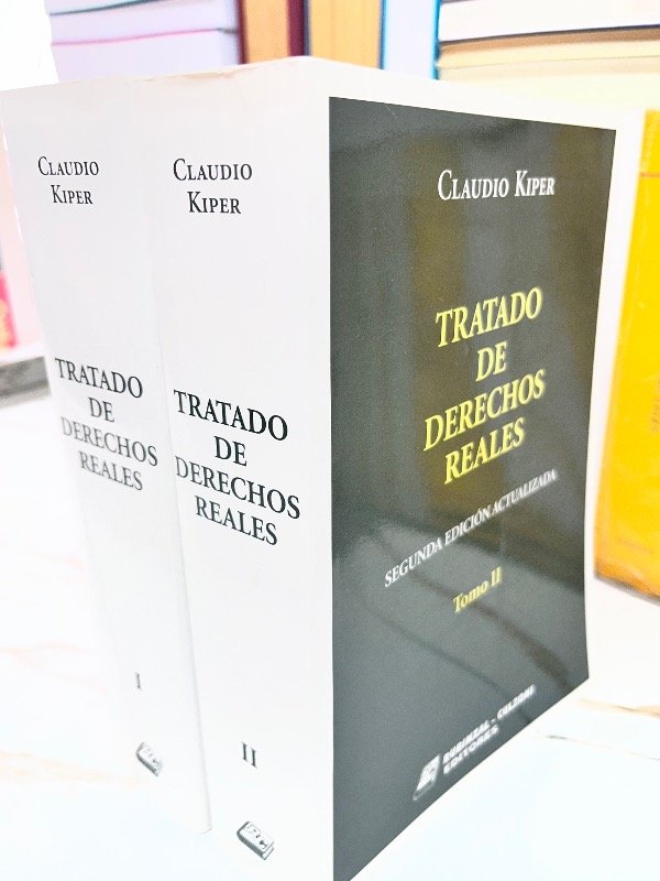 Producto - Tratado de derechos reales 2 tomos Kiper - 3