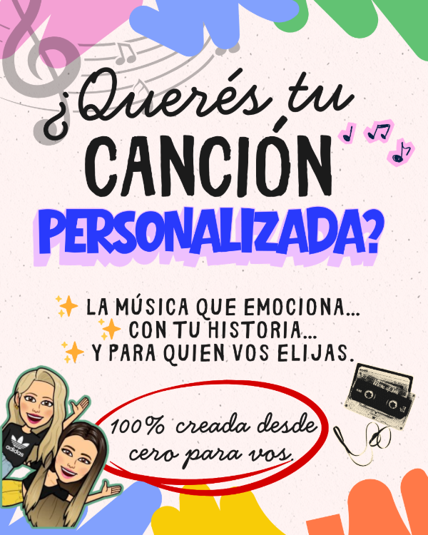 Producto - CANCIÓN PERSONALIZADA